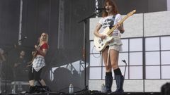 La banda Ginebras en su concierto en Murcia