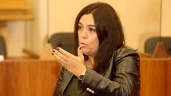 Marta Gir�ldez, presidenta de la Mancomunidade do Saln�s