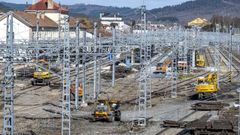 Obras para remodelar la estaci�n de Monforte, un nudo clave en el corredor atl�ntico noroeste