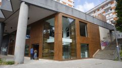 La nueva sede del Craega en Lugo, en una foto del da de su estreno