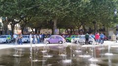 Concentraci�n de Seat 600 en Ponte Caldelas