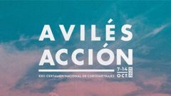 Cartel de la vigesimosegunda edici�n del festival Avil�s Acci�n Film Festival