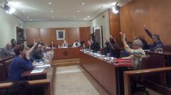 Los concejales de Avil�s votan en contra de los presupuestos del PSOE.Los concejales de Avil�s votan en contra de los presupuestos del PSOE