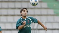 Ant�n de Vicente jug� en el Racing de Ferrol en la liga 2009/10