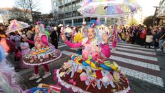 Concurso de carrozas y disfraces en Boiro 2026