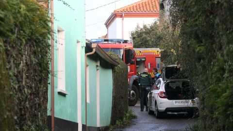 Fallecidos por incendio en Mugardos