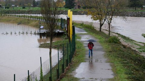 Resultado de las inundaciones en Arriondas.Resultado de las inundaciones en Arriondas