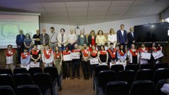 El centro de edducaci�n de adultos Eduardo Pondal, en el que estudian personas de entre 18 y 70 a�os, celebr� su acto de graduaci�n.  