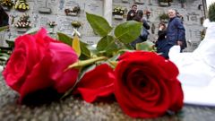 D�a de Difuntos en el cementerio de San Mauro