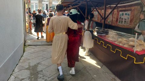 Un puesto en la calle Abelardo Baanante