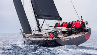Rose, l�der de la categor�a Maxi, durante el Sandberg PalmaVela.