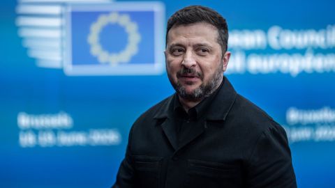 El presidente ucraniano, Volod�mir Zelenski, en una imagen de archivo.