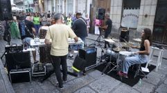 Concierto en la calle Magdalena celebrado el pasado verano.
