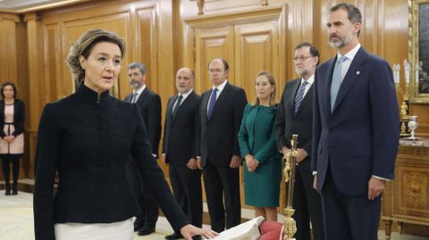 La ministra de Agricultura, Pesca, Alimentaci�n y Medio Ambiente, Isabel Garcia Tejerina