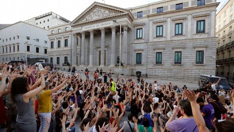 Manifestaci�n en Madrid contra el auto que deja en libertad a los miembros de La Manada