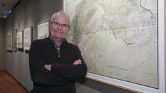 Imagen de archivo del historiador ferrolano Guillermo Llorca