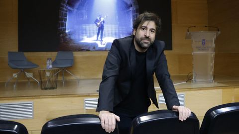 Daniel Minimalia en el Centro Cultural Marcos Valcrcel.