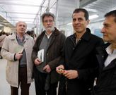 Cabana present� la antolog�a sobre Manuel Mar�a