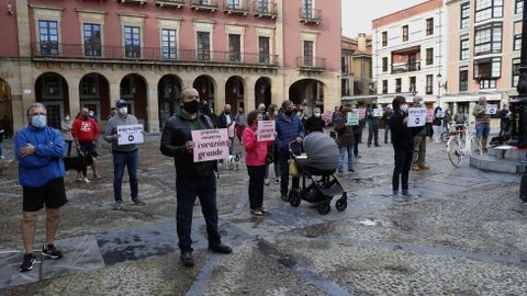 Concentraci�n de hosteleros en Gij�n