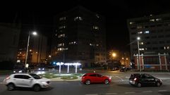 Pocas luces de Navidad en los barrios de A Coru�a�