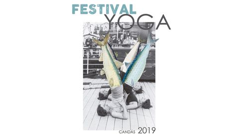 Festival de yoga solidario en la antigua f�brica de conservas Ortiz, en Cand�s