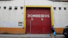 Antigua nave municipal del servicio de bomberos, en la calle Duquesa de Alba