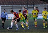 En el partido de la primera vuelta, celebrado en diciembre, la victoria fue rojinegra.
