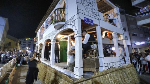 Antiguos negocios y oficios en el carro de la R�a do Comercio