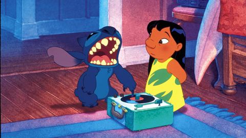 La pel�cula de animaci�n, Lilo & Stitch.