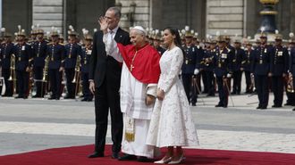 La visita del papa Le�n XIV a Madrid, en im�genes