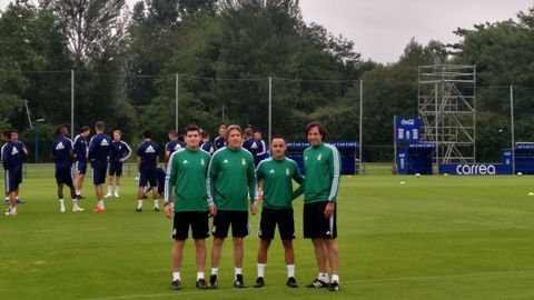 Jos Luis Baroja, Sergio Egea, Alberto Martnez y Sergio Segura