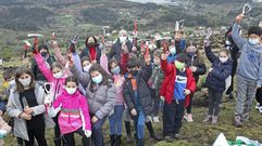 El monte de A Lama celebra los 25 a�os de Voz Natura