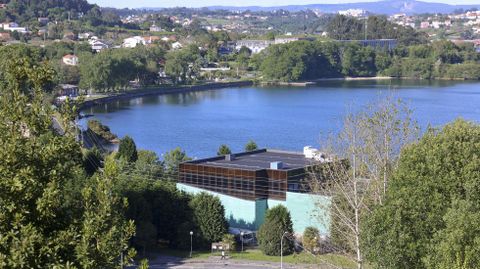 Estaci�n de bombeo de A Cabana, que recoger� los vertidos del rural para impulsarlos a la EDAR.
