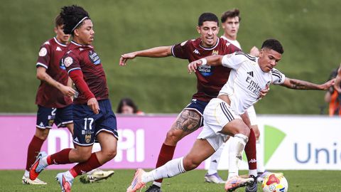 Miki Bosch en el partido contra el Castilla 