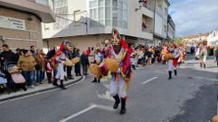 Imagen de archivo de la mascarada ibrica en Viana do Bolo.