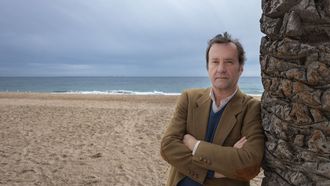 El escritor Marcos Giralt, retratado por su hijo.