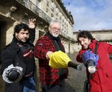 Mosqueira, Cadaval e Evaristo Calvo participan en el espect�culo de Producci�ns Exc�ntricas. 