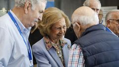 La reina Sofía presidió la  clausura del Congreso de los Bancos de Alimentos.