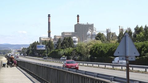 Fbrica de Ence en Pontevedra