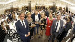 La cena de la Asociaci�n Espa�ola Contra el C�ncer de Ribeira, en im�genes