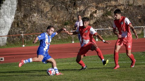 Imagen del partido de la primera vuelta entre el Puebla y el Pol.