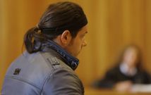 El vecino de Cee, en el banquillo de los acusados de la Audiencia Provincial. 