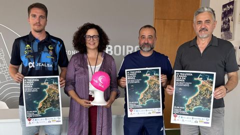 Nieto, Hermo, Gonz�lez y Fajardo, en la presentaci�n.