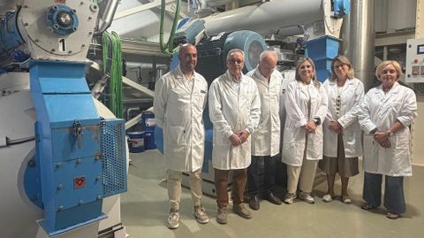 Visita de Medio Rural a Agrosoneira, en la que tambi�n particip� M�nica Rodr�guez, alcaldesa de Vimianzo