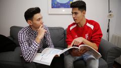 Enrique y Suso conviven en un piso tutelado de Igaxes dentro del Programa Mentor. 