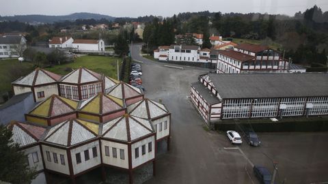 Edificio del Museo de Arte Contemporáneo Carlos Maside en Sada.
