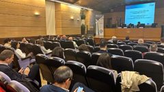 La jornada se desarroll� en el sal�n de actos del campus y por la tarde incluy� una visita a los astilleros de Fene y Ferrol