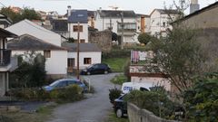Viviendas unifamiliares en una parroquia de Viveiro, en una imagen de archivo.