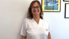 Mar�a Jes�s Cerecedo P�rez es m�dica de familia en el centro de salud de Santa Cruz, en Oleiros.