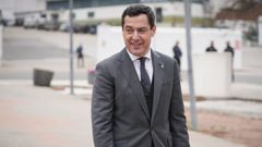 El presidente de Andaluc�a, Juanma Moreno.